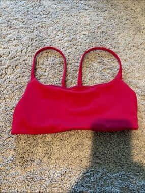 lululemon athletica Red Sports Bra